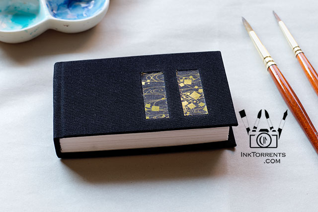 Tiny watercolor sketchbooks handbound by Soma Acharya InkTorrents Graphics @ InkTorrents.com