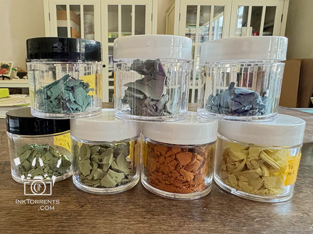 Making Lake Pigment by Soma Acharya InkTorrents Graphics @ InkTorrents.com