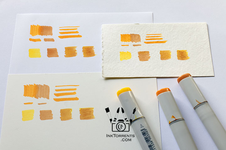 Paper types and tones to use with alcohol markers — Copic marker tutorial by InkTorrents Graphics