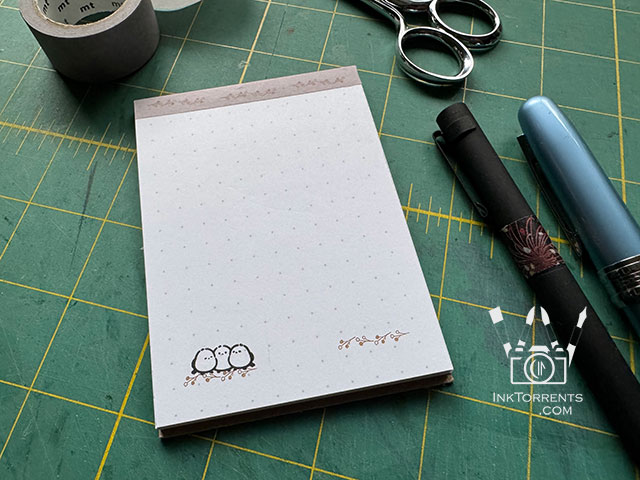 Making notepad with washi tape by Soma Acharya @ inktorrents.com InkTorrents Graphics